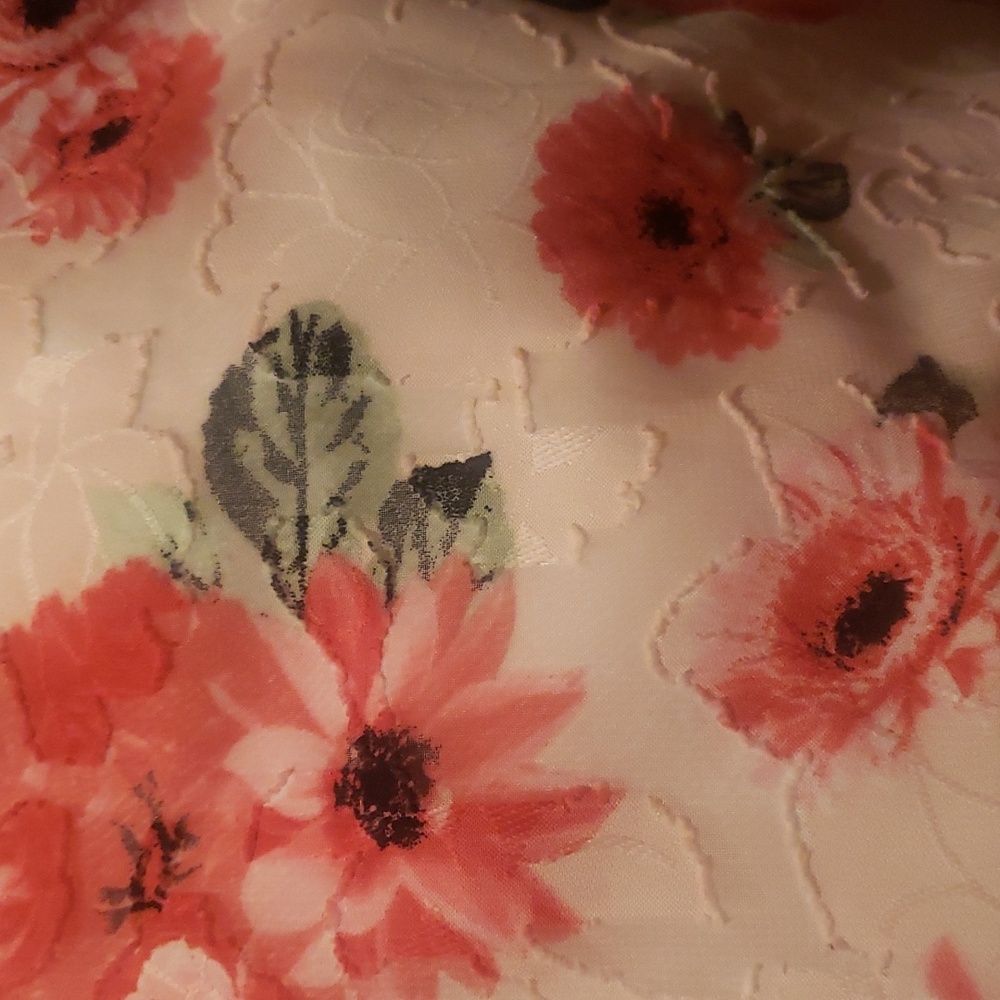 Chasing fireflies Mia & mimi pink floral flowers ruffle bows spring dress 5 5T - Picture 4 of 7